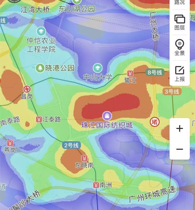 广州楼盘热力图,靠滴滴买别墅