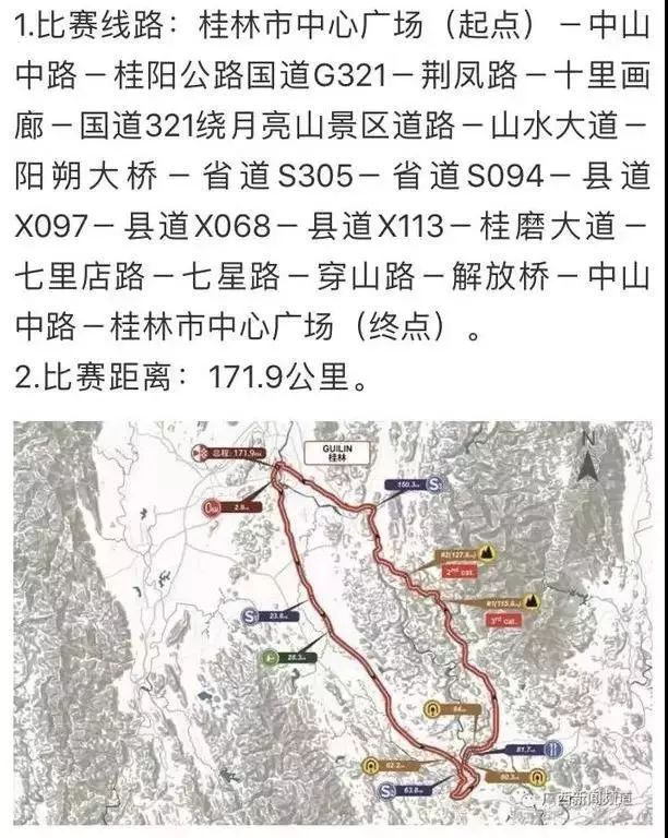 环广西赛事,2018环广西第六赛段