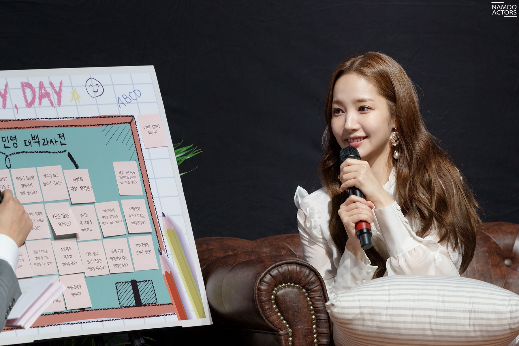 朴敏英面试现场,朴敏英韩国颁奖典礼