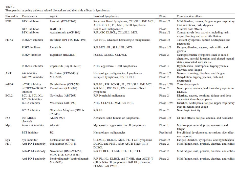 淋巴瘤基因检测靶向治疗,淋巴瘤靶向治疗一次多少钱