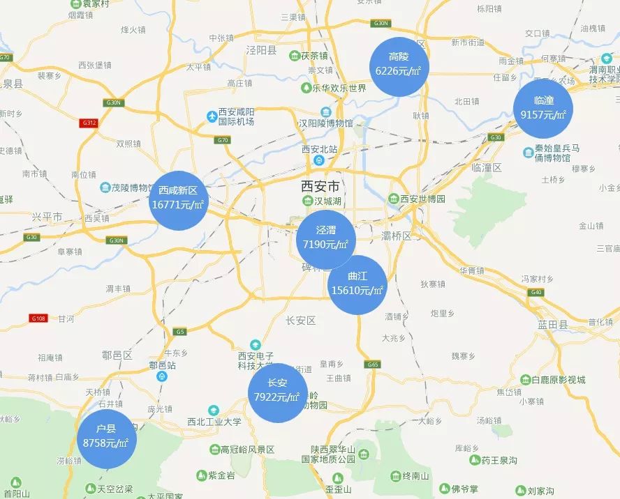 跳出三环看西安，不限购的鄠邑、临潼、高陵值得选择！