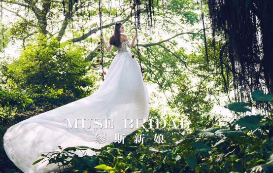 梦芭莎高定婚纱定制,musibridal婚纱高级定制