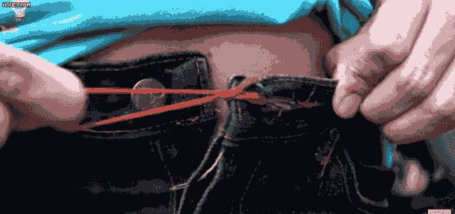 拉链插销处布烂了用吸管修的方法,拉链坏了一根吸管就能搞定