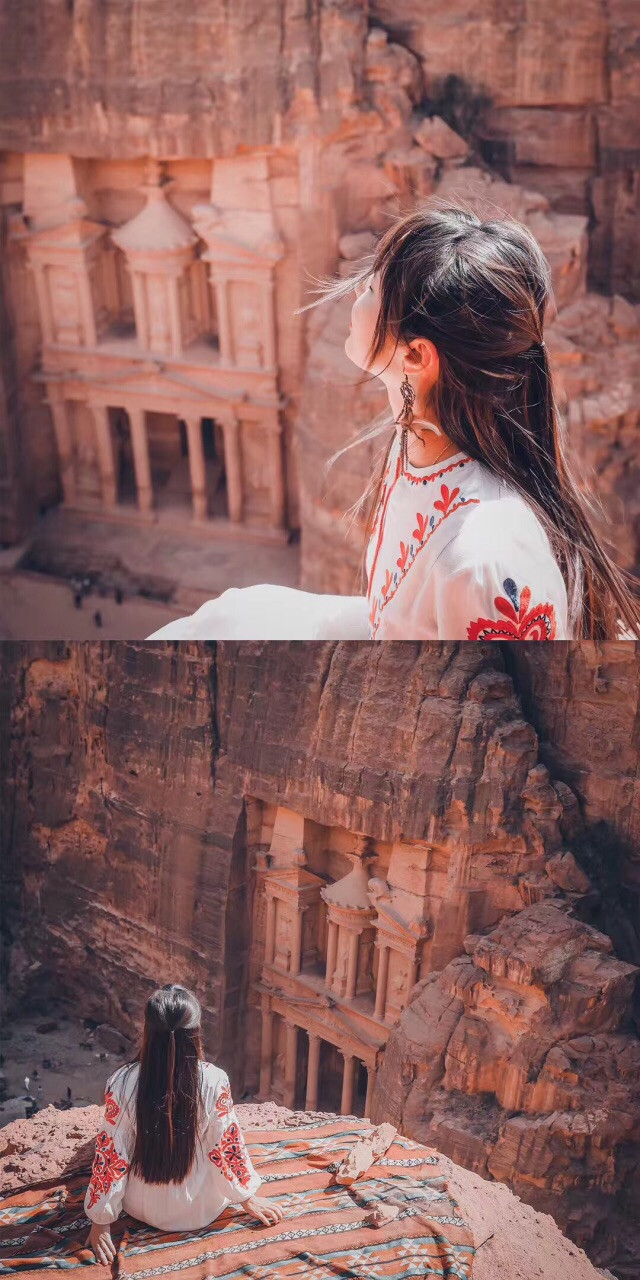 ins打卡圣地,玫瑰之城约旦佩特拉古城