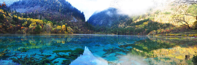 雪后最美九寨沟,九寨沟长海冬雪