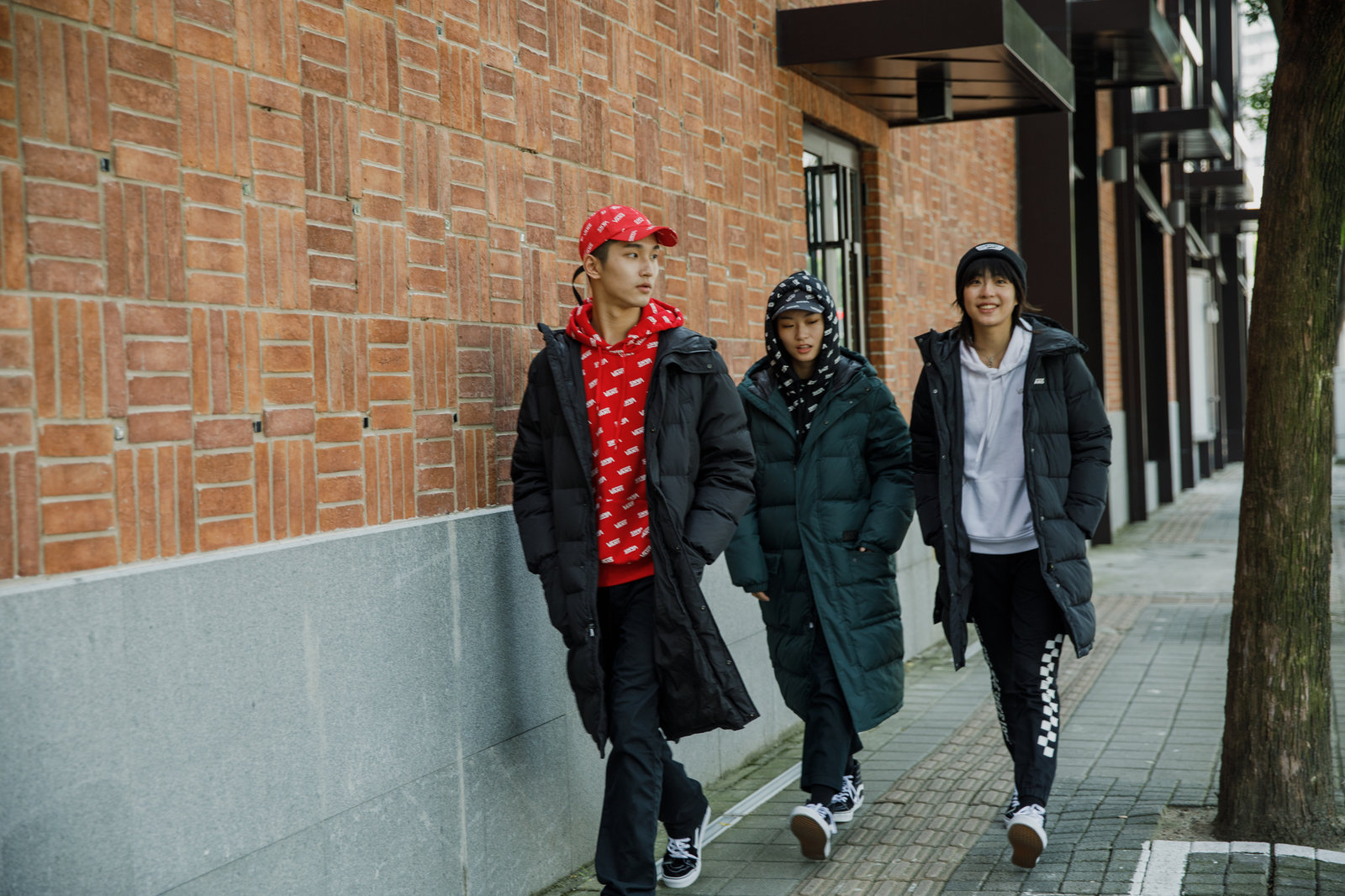 vans穿搭秋冬服装,vans2018