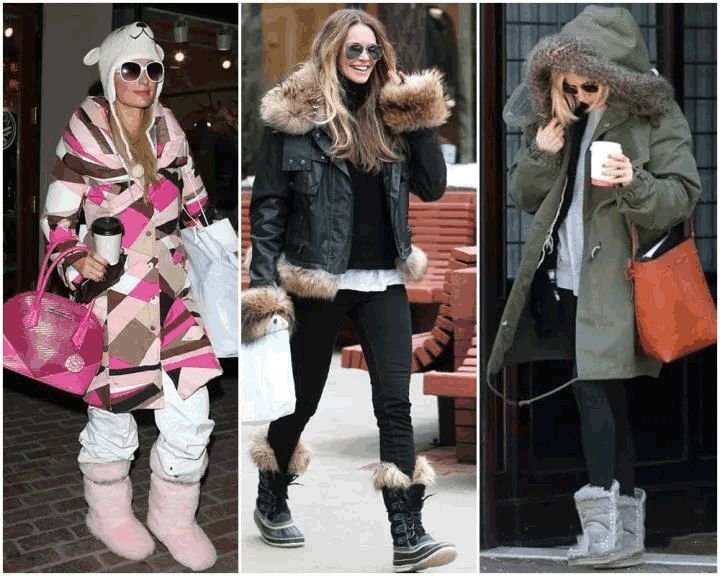 陈赫推荐雪地靴,陈赫冬季鞋