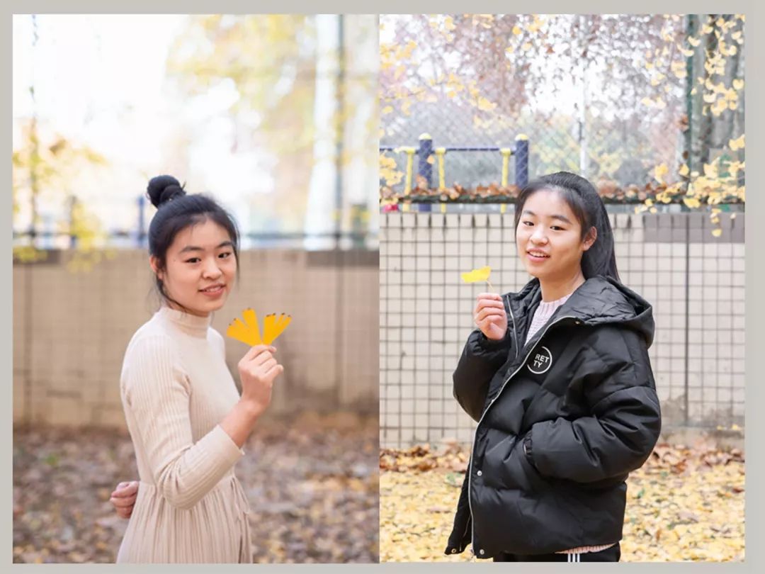 “妈，我在华师看了一场金黄色的雪！”