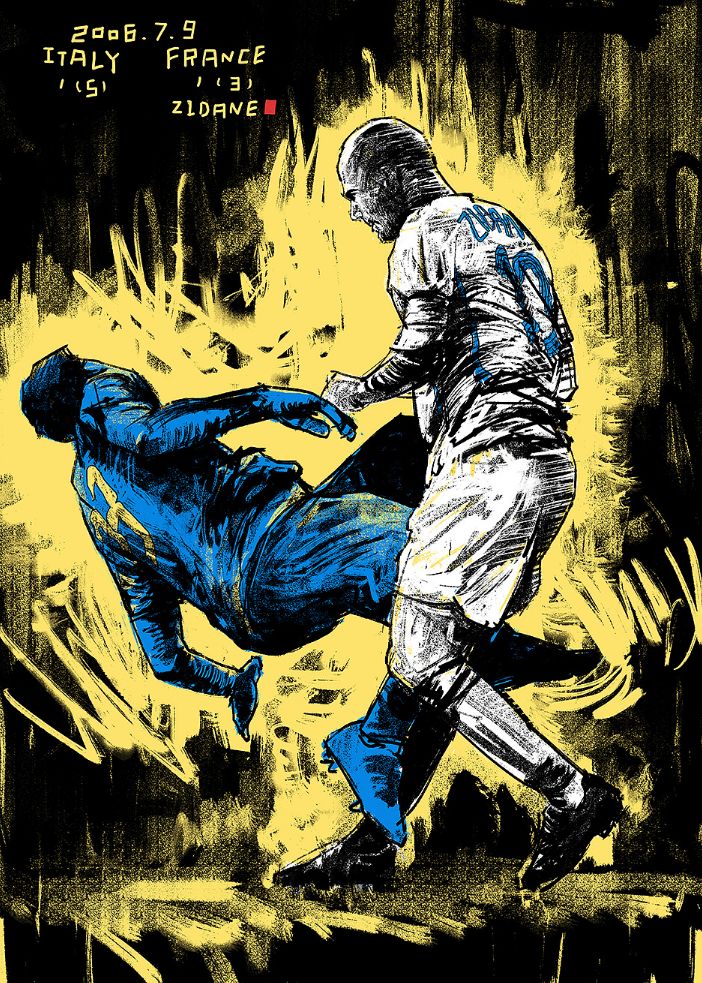 高清世界杯足球壁纸插画,超好看的足球壁纸快来收藏吧