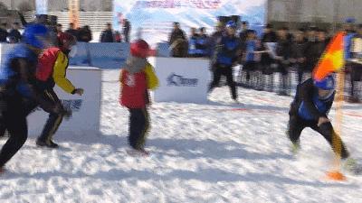 衡水：小雪球带来大乐趣