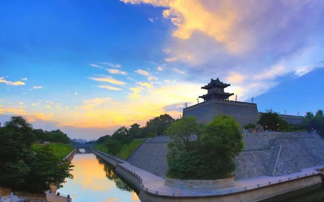 西安最美公园秋景图片,西安动物园旅游手绘示意图