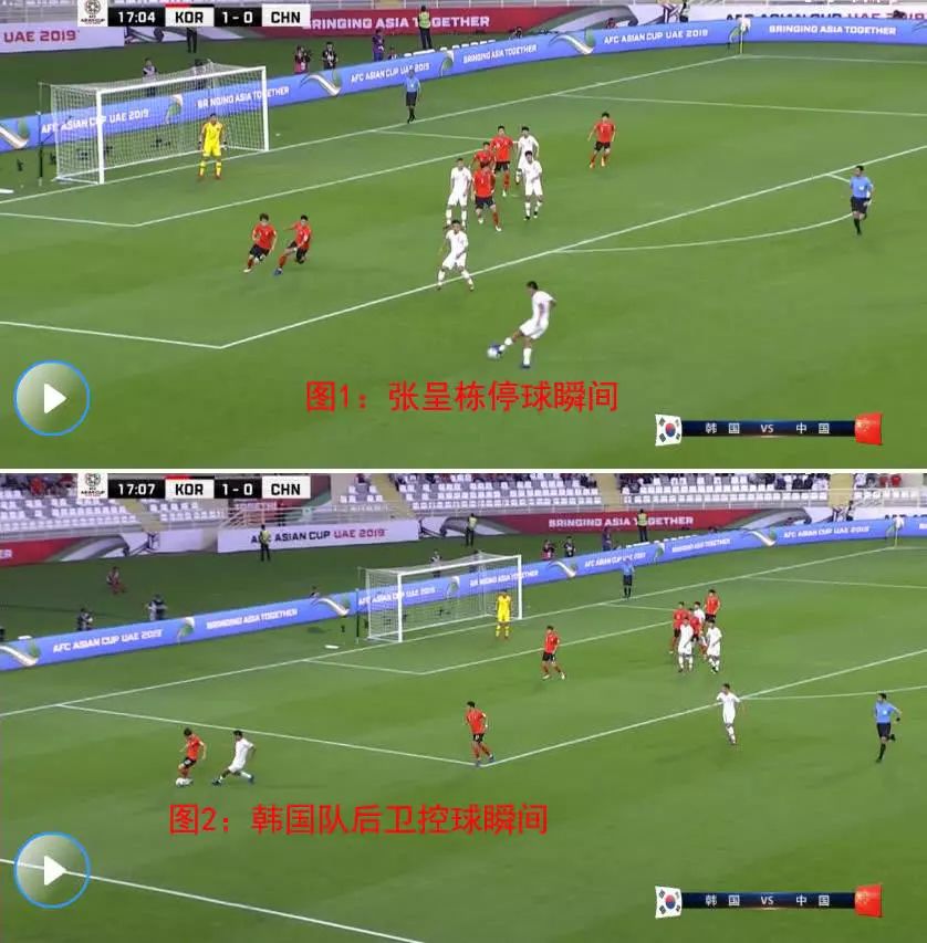 国足十大经典停球,张呈栋国足