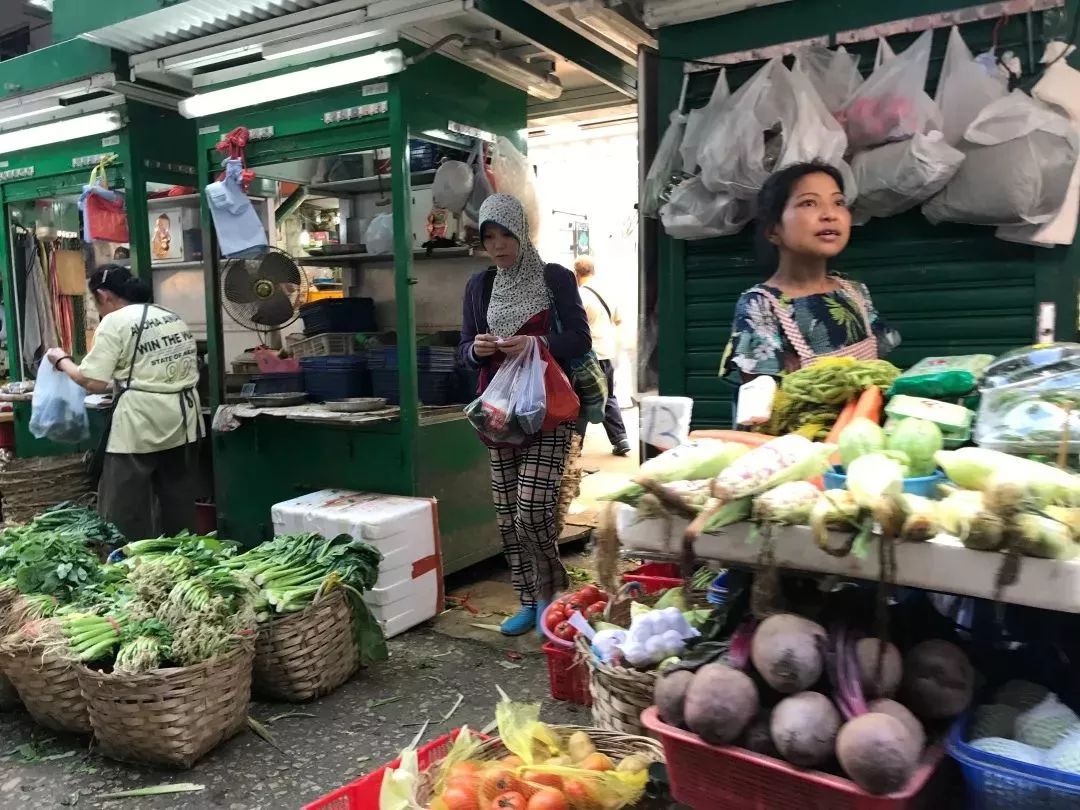 菜市场里看摊日常,香港九龙城菜市场