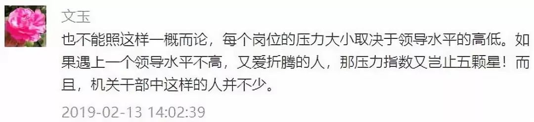 公务员中压力最大的职业,公务员岗位工作压力排名