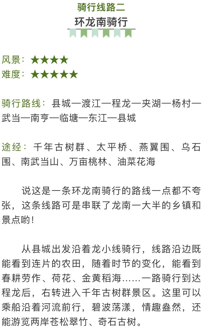 这几条骑行路线美到爆，赣州的小伙伴们一起去春游吧！