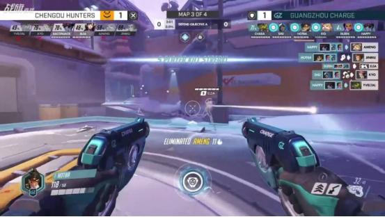 浅析OWL猎人队vs冲锋队比赛:Lateyoung技惊四座