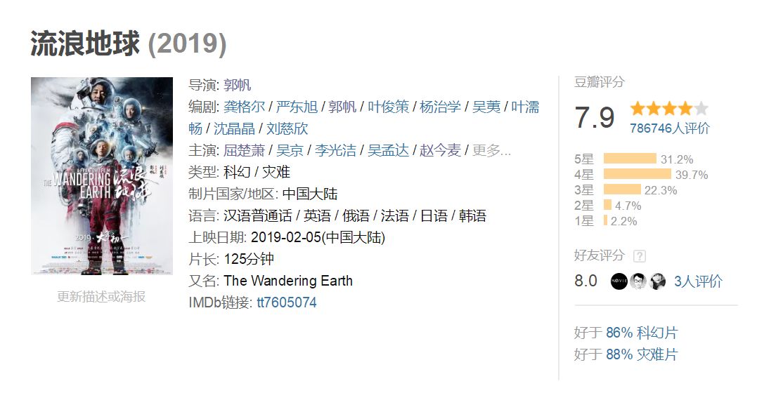 地球vs豆瓣，打一星前，这些事你必须知道
