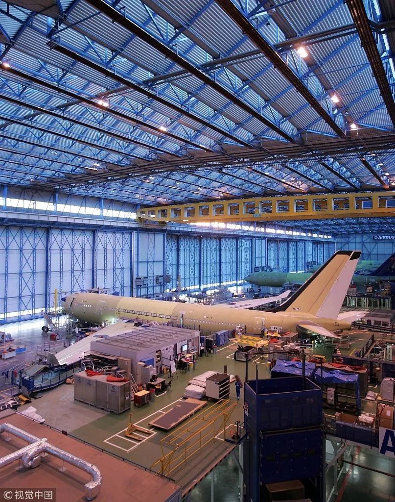 参观a380豪华客机,比a380更帅的飞机