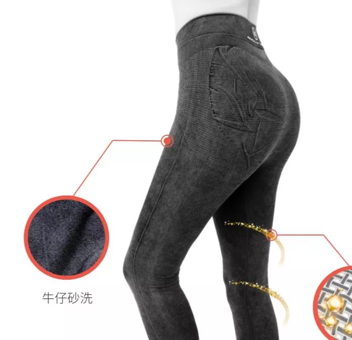 10倍燃烧卡路里！意大利夜光魔力裤，看得见的燃脂，30天还你超模腿！