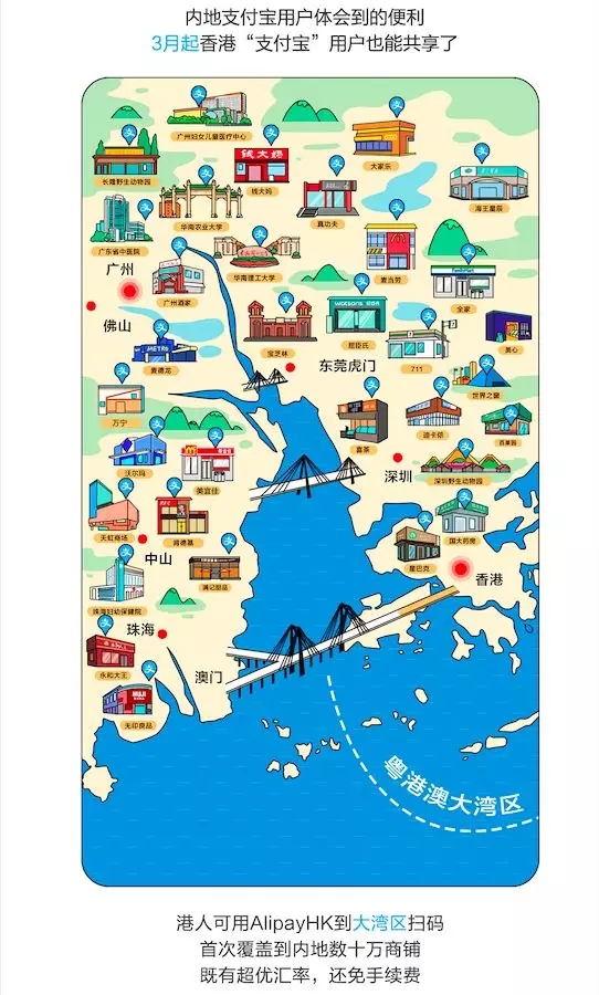 支付宝香港支付转回大陆,港版支付宝可以出境吗