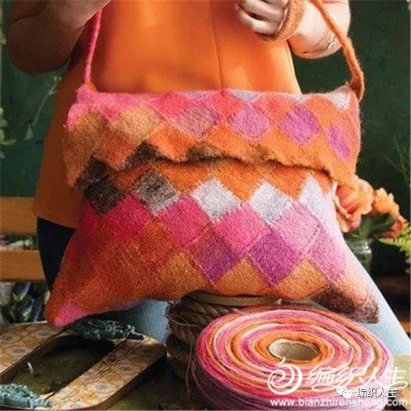 纯色方块花样教程大全,简单大方格子花型教程