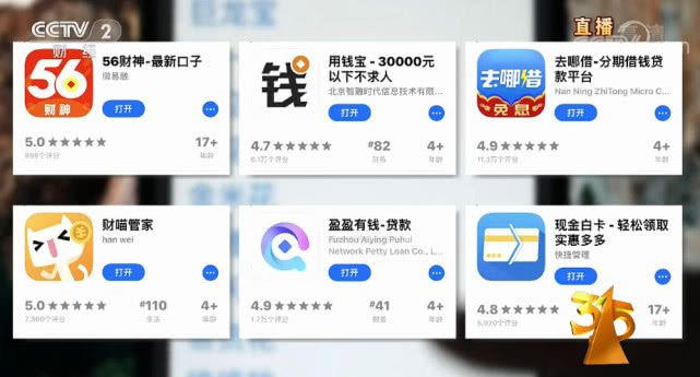 借5000元3个月还50万,315晚会曝光714高炮黑幕,涉及融360等多家网贷平台,中概互金股昨夜大跳水