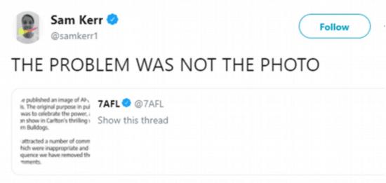 澳女球星射门照遭“键盘侠”网络*力暴**：这是*虐性**待