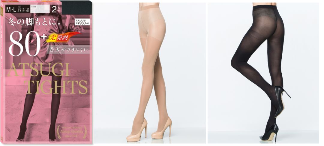 返场预告|第N次返团,不易掉裆、勾丝,提臀显瘦,日本国民*袜丝**--厚木发热袜,我每年都回购的超好穿裤袜