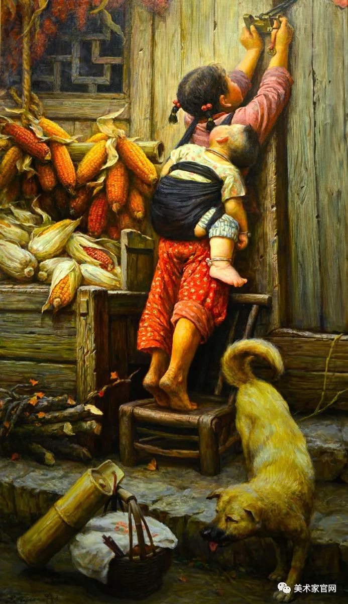 这是我见过最美的油画,日本女生最美的油画