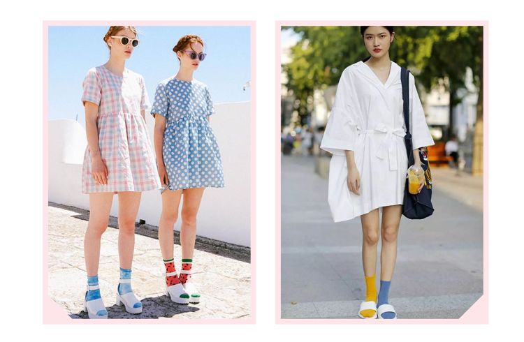 淘宝长款厚袜子推荐,淘宝推荐中长泡泡袜