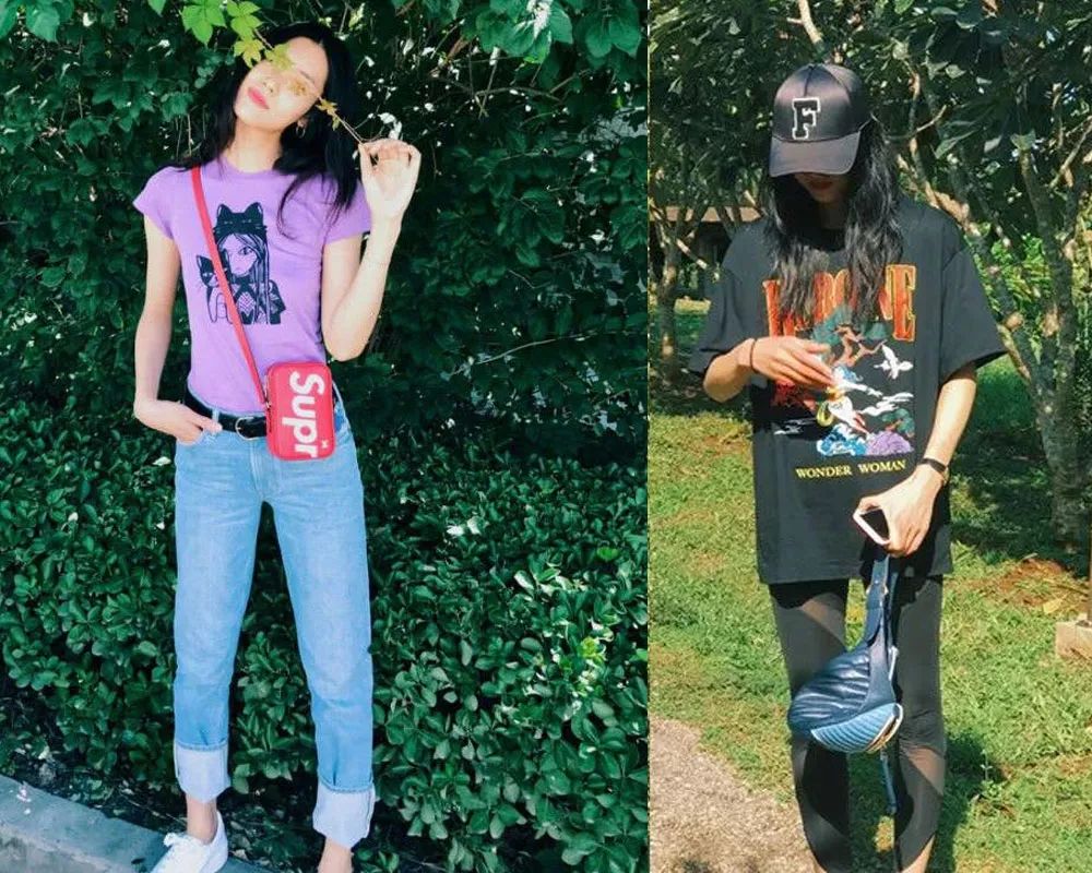 刘雯*服私**里出镜率最高的三种风格短袖，就这么穿了