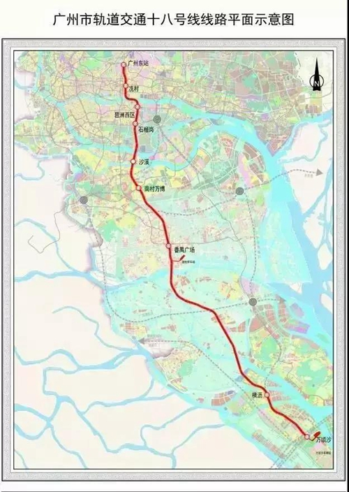 广州地铁18号线开工南延珠海,广州地铁18号线延伸珠海