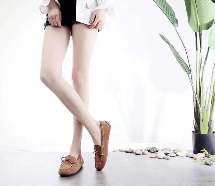 九分宽松裤豆豆鞋,九分豆豆鞋