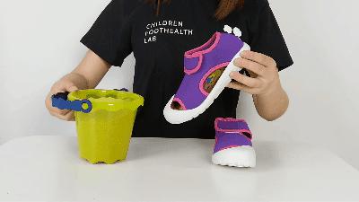 小蓝羊男童凉鞋,软牛皮软底时尚百搭平底凉鞋来了