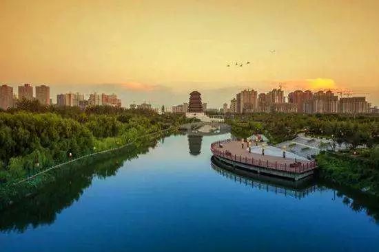 打卡汉城湖汉长安城遗址公园,西安未央湖打卡