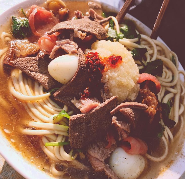 滁州最好吃的大肉面,安徽滁州什么面好吃