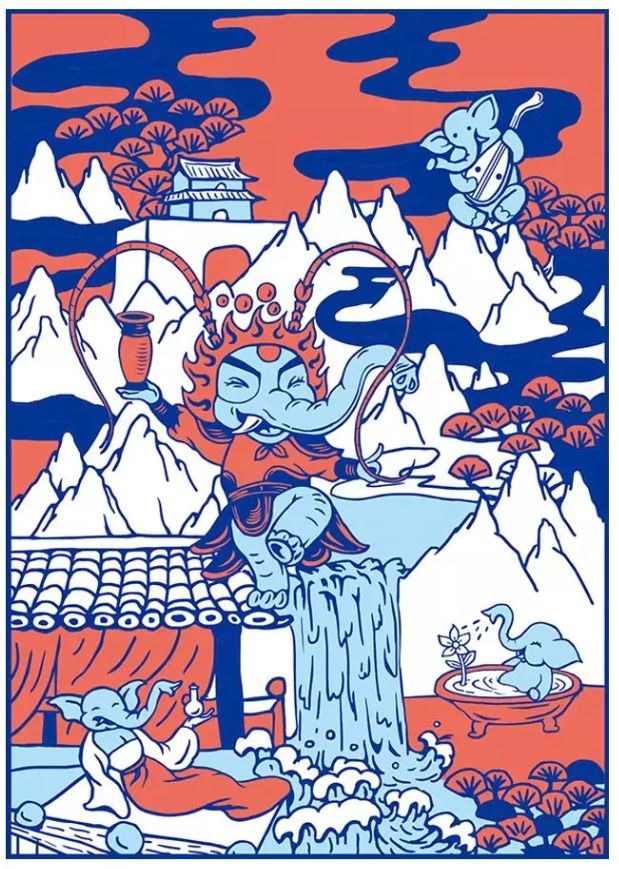 这才是国潮t恤,这款国潮风刺绣t恤你准备了吗