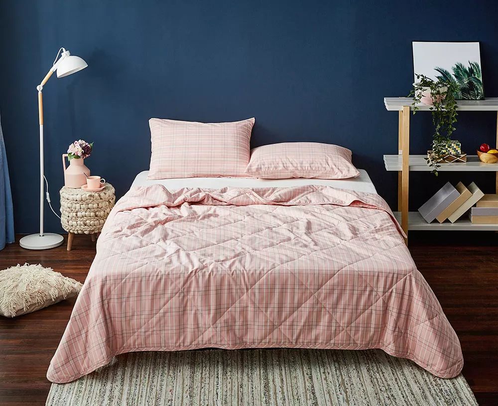 全棉夏凉被粗布,纯棉布做的夏凉被