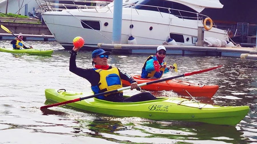 sup塑料皮划艇,summer皮划艇初体验