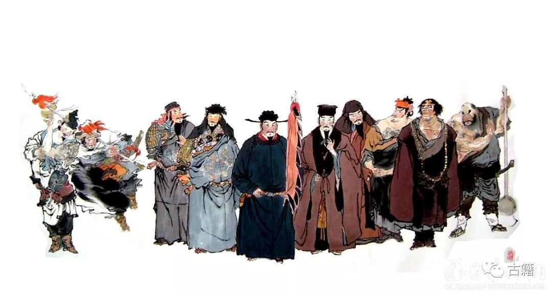 水浒108将人物介绍以及简单的点评,水浒传108集全传完整版