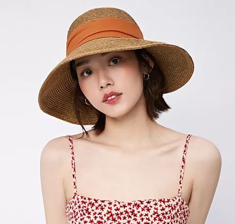 时尚穿搭防晒帽夏季防晒必备,夏天防晒遮阳帽出门必备