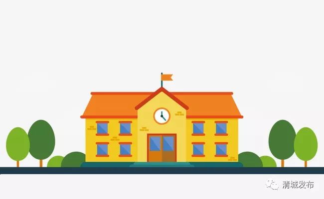 2023年清城区初中学区划分,2024年清城区东城街道学区分布图