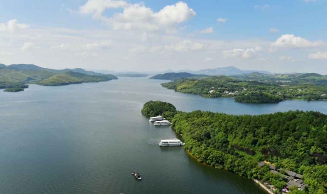 天目湖航拍美景,天目湖风景区航拍
