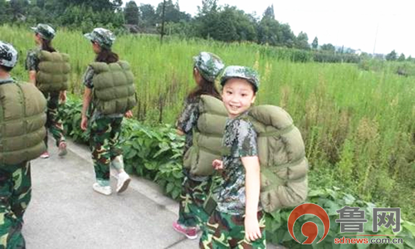 齐鲁少年军校军事夏令营,鲁网德州小记者