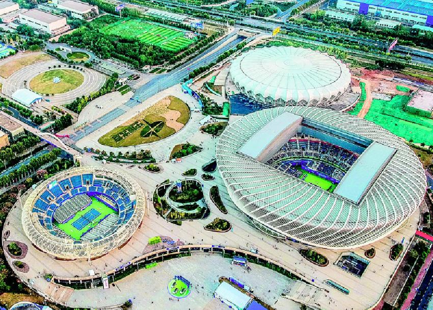 武汉军运会五个军体特色项目,军运会35座运动场馆分布