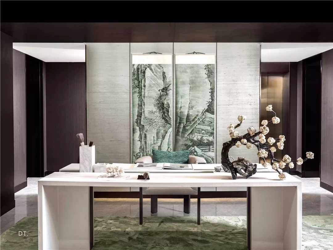 是墨，非墨|500㎡新中式样板房