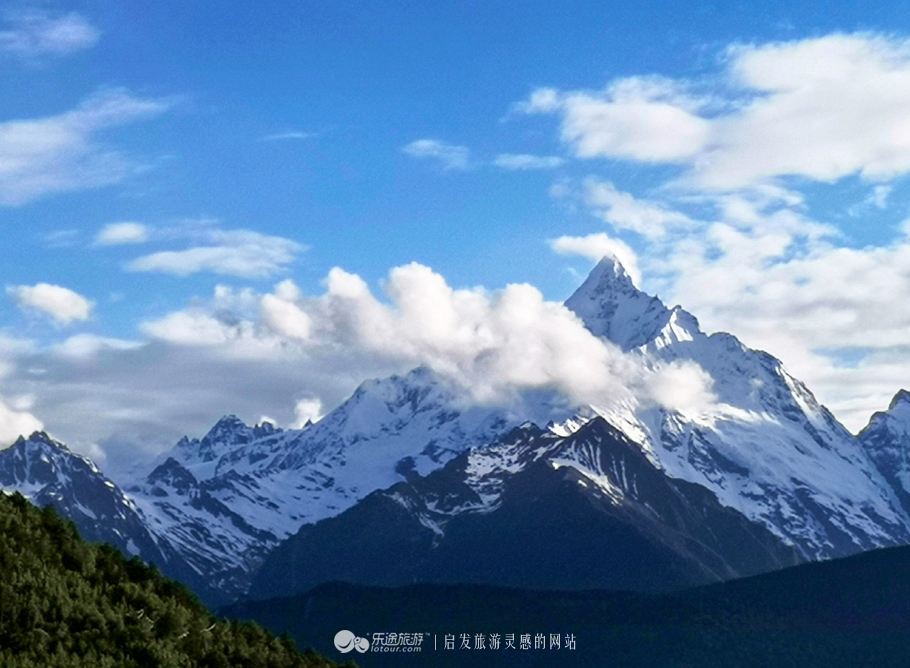 卡瓦格博神山图片大全,卡瓦格博峰的风景