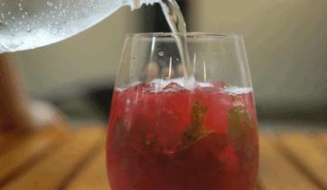 薄荷瑰夏特饮，来自菜场随手买的水果