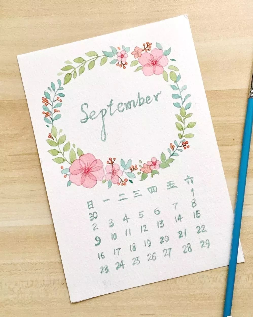 清新又自然的治愈系小水彩下篇,治愈系小水彩风景手绘教程过程