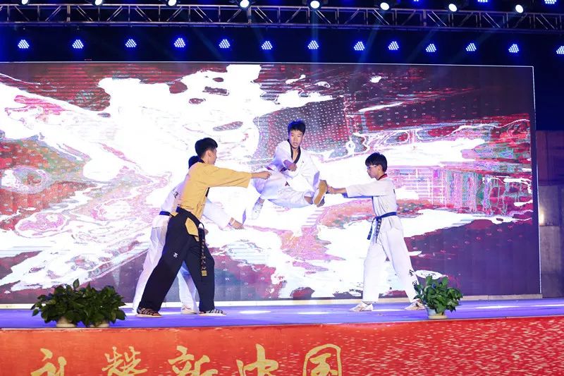 辉煌70载，娃娃送华章——我区举行喜迎建国七十周年消夏晚会